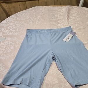 Just Be Light Blue Men's Athletic Shorts